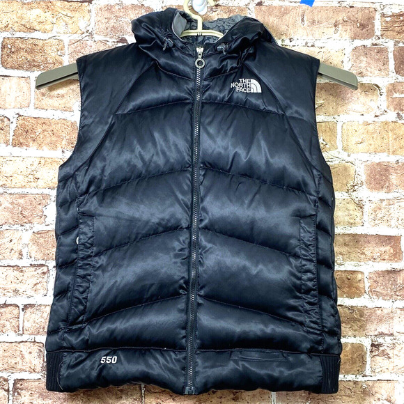 The North Face Jackets & Blazers - Vintage Y2K The North Face 550 Vest Jacket - Womens Extra Large Black Hooded